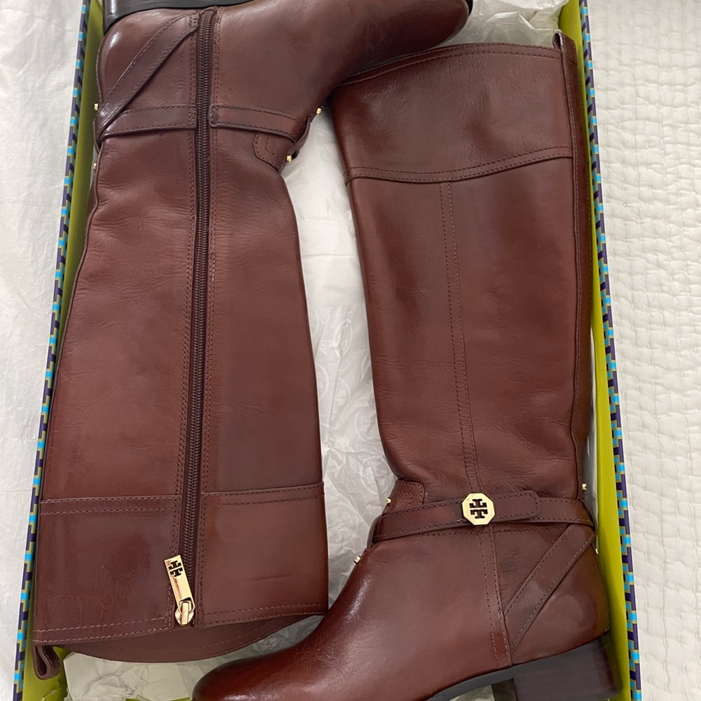 Tory Burch Brita Riding Boots